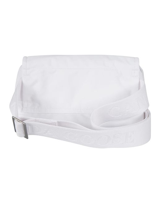 Canada Goose White Logo Patched Mini Belt Bag for men