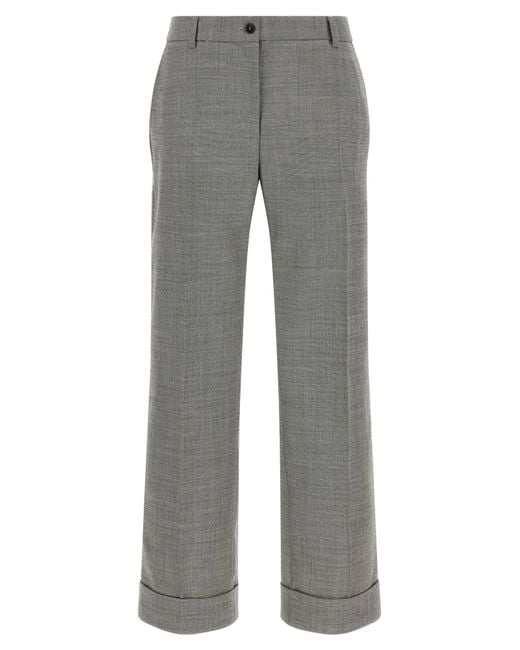 Alberto Biani Gray Charlie Trousers