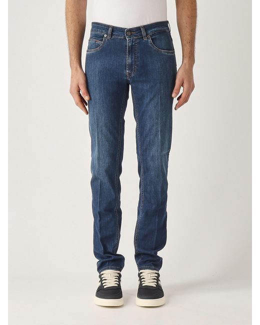 Fay Blue Jeans 5 Tasche Slim F.Do 18 Jeans for men