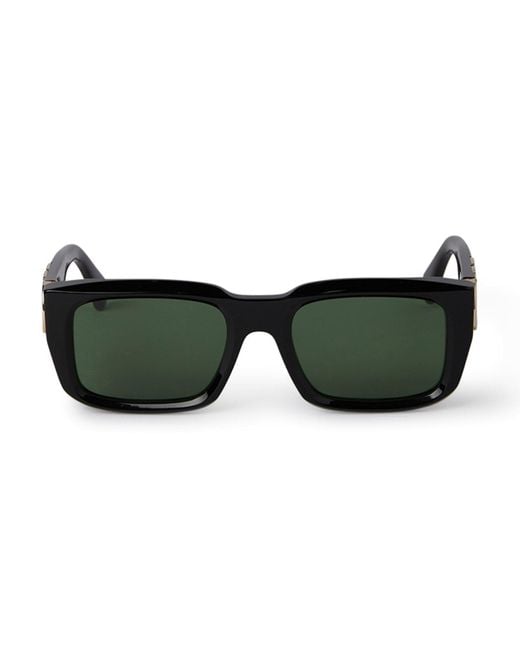 Off-White c/o Virgil Abloh Green Off- Sunglasses for men