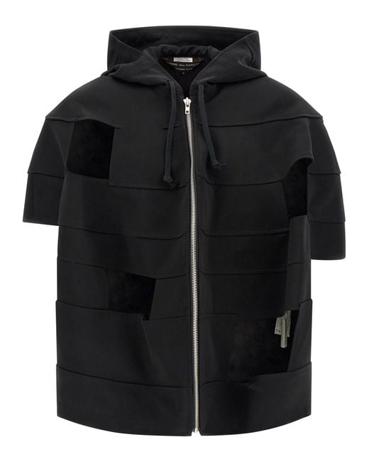 Comme des Garçons Black Solid Hood Jacket for men