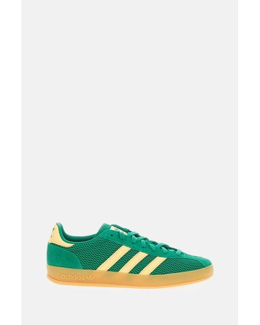 Adidas Originals Green Sneakers Pelle E Tessuto for men
