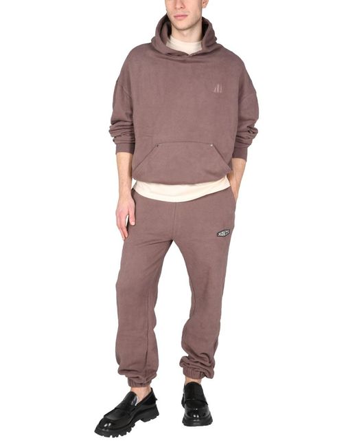 MOUTY Brown Texas Sweatshirt for men
