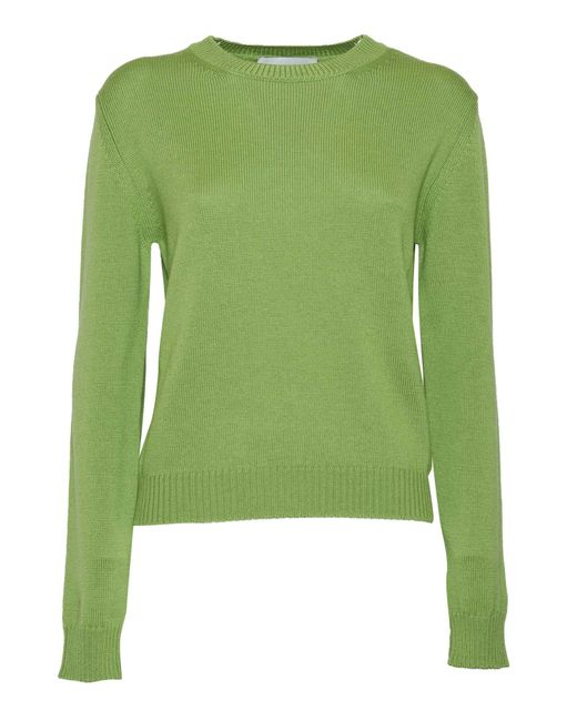 Ballantyne Green R Neck Pullover