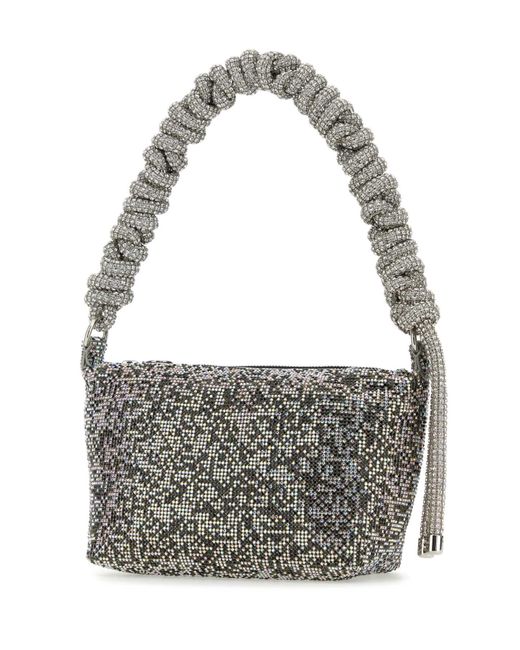 Kara Gray Rhinestones Handbag