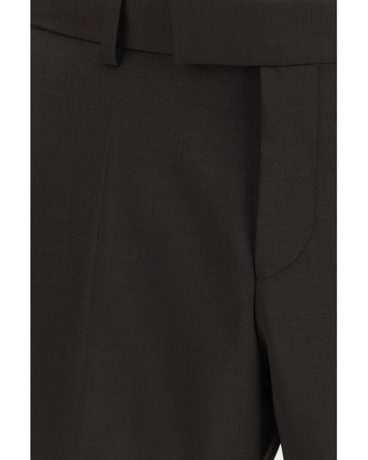 Boss Black Virgin Wool Suit Merino Ovis Aries Suits for men