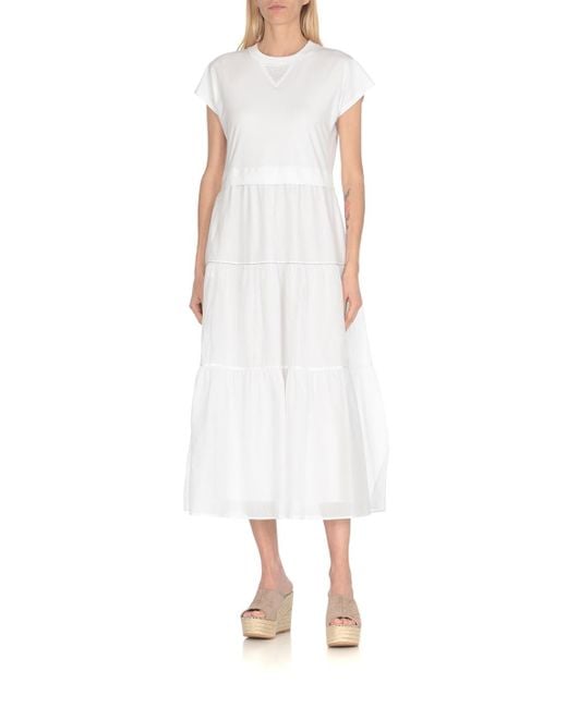 Peserico White Dresses