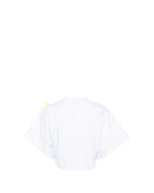 MSGM White T-Shirt