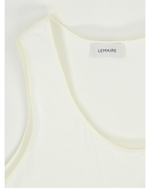 Lemaire Natural Flared Tank Top