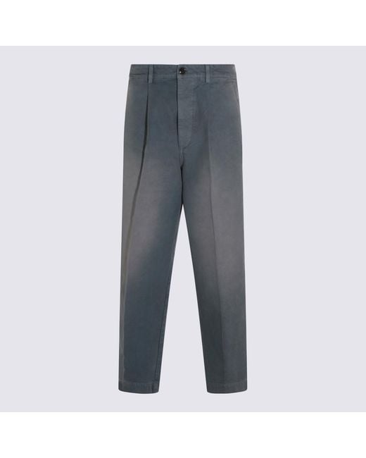 Marni Gray Trousers _Co for men