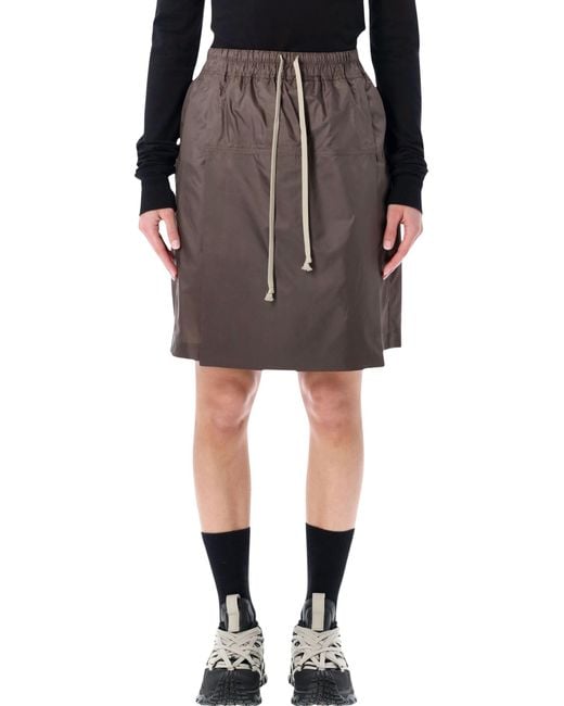 Moncler Black Kilt Shorts