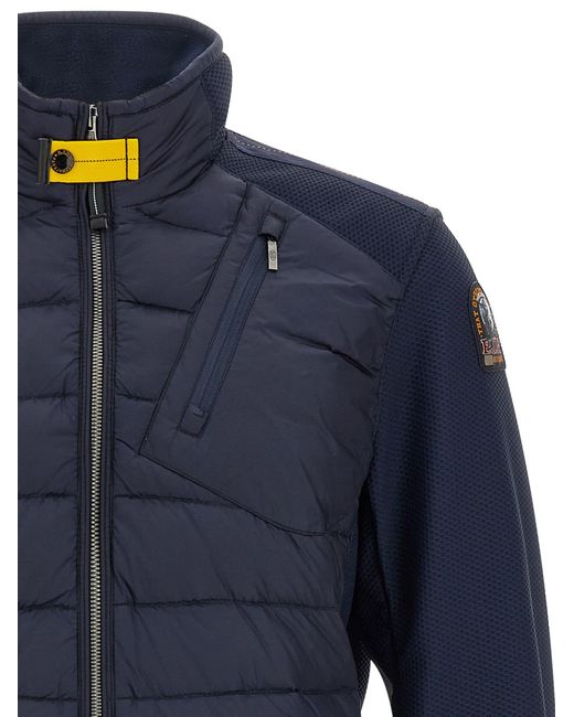 Parajumpers Blue 'Jayden' Hybrid Jacket for men