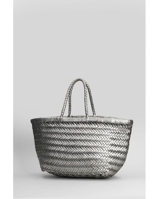 Dragon Diffusion Gray Bamboo 3 Jump Small Tote