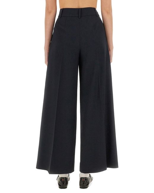 Max Mara Black Wool Trousers Nichols