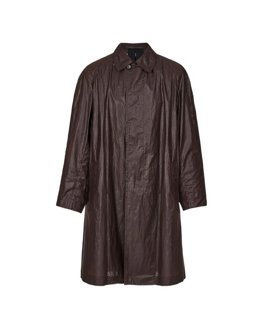 Ferragamo Brown Button-Up Parka Clothing for men