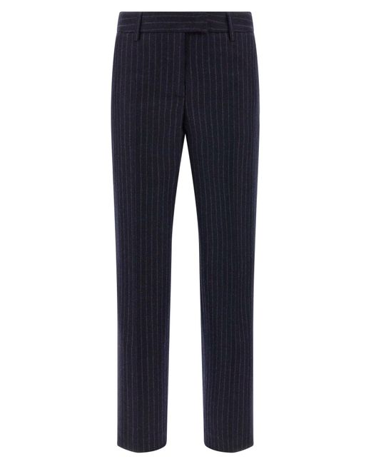 Alberto Biani Blue Franca Trousers