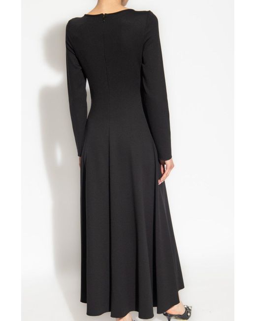 Emporio Armani Black Maxi Dress,