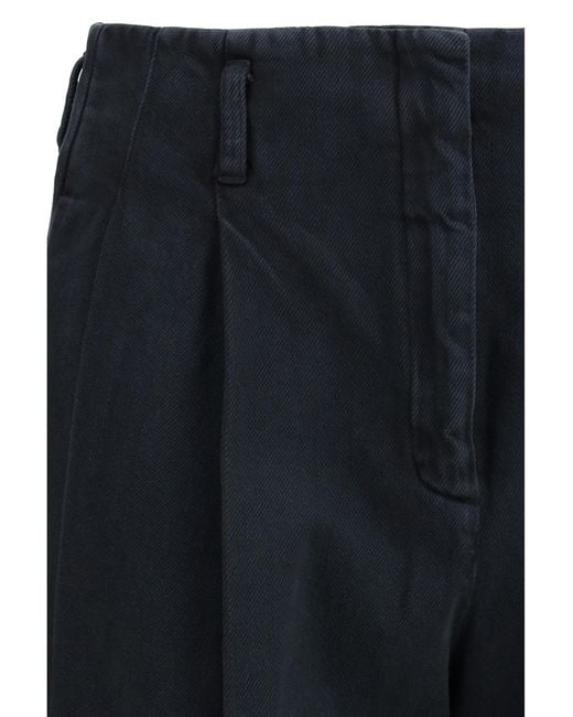 Golden Goose Deluxe Brand Black Cotton Denim Trousers Jean