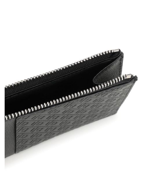 Ferragamo Black Credit Card Holder Wallets for men