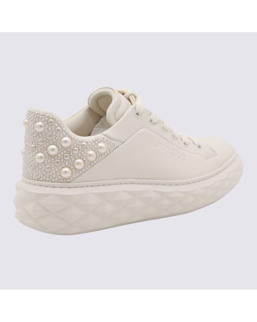 Jimmy Choo White Sneakers