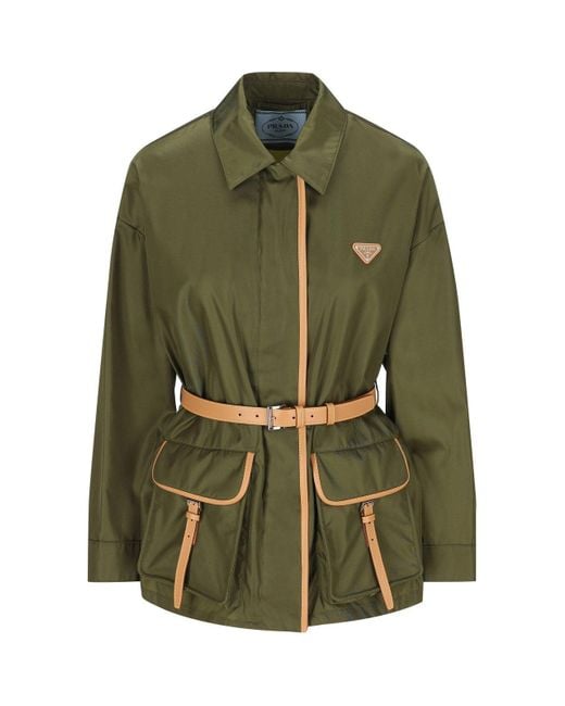 Prada Green Re-nylon Jacket