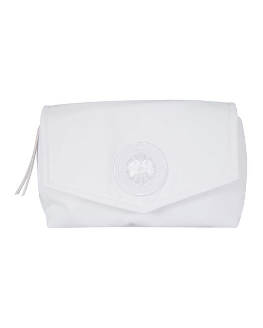 Canada Goose White Logo Patched Mini Belt Bag for men