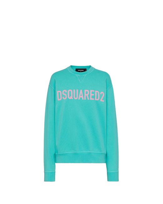 DSquared² Blue Sweatshirt for men