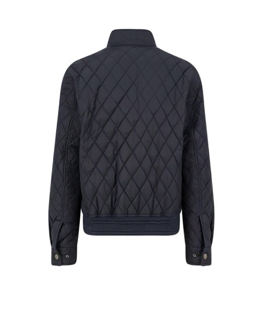 Burberry Blue Taunton Quilted Nylon Jacket for men