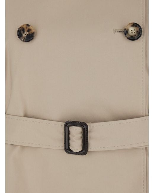 Max Mara Natural Trench Coat Calle Cotton Polyester