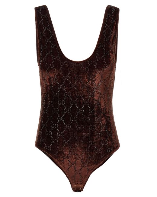 Gucci Brown Gg Tops