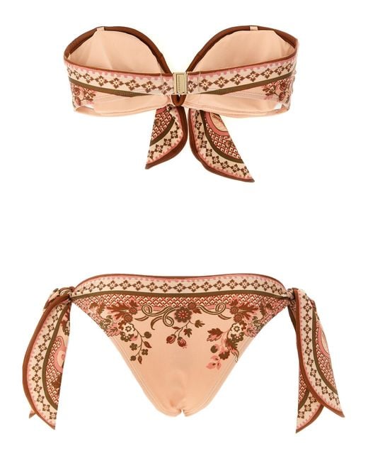 Zimmermann White Polyamide Bikini Clothing