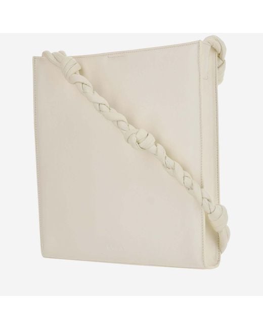 Jil Sander Natural Medium Tangle Bag