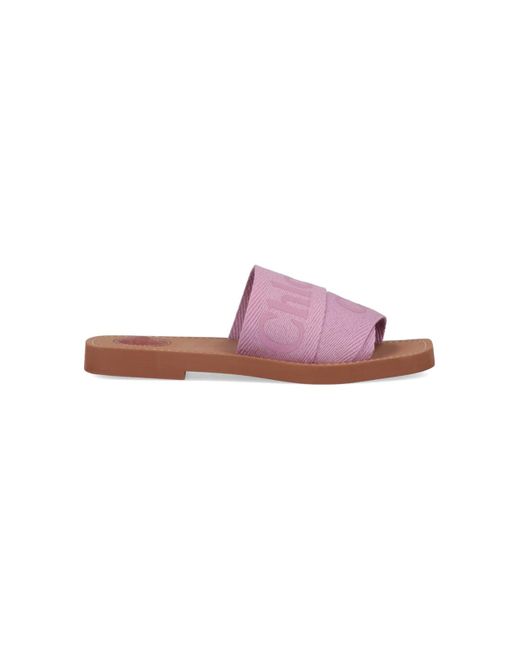 Chloé Pink Sandals