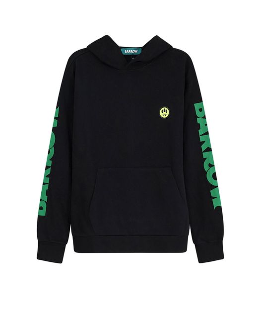 Barrow Black Sweaters Cotone for men