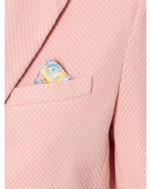 Circolo 1901 Pink Single-Breasted Blazer