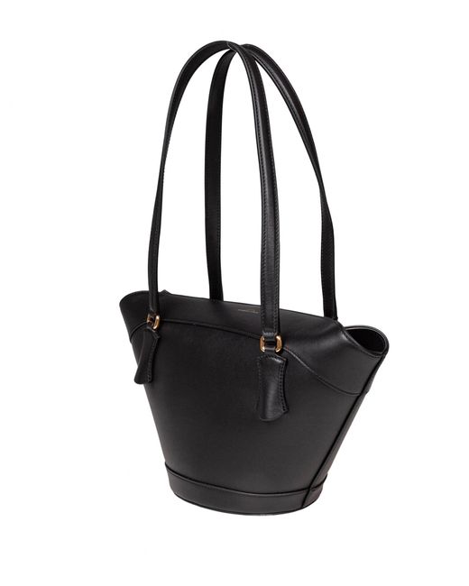 Dolce & Gabbana Black Leather Shoulder Bag