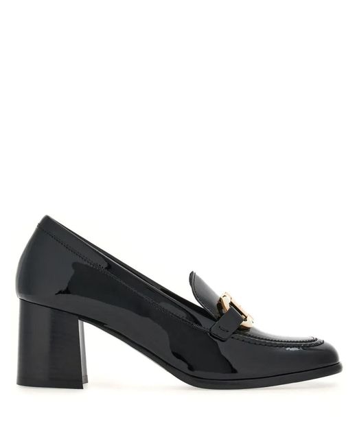 Ferragamo Black Ferragamo 60Mm Gancini-Buckle Patent Leather Pumps