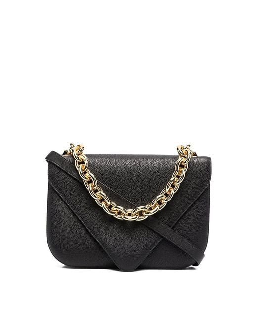 Bottega Veneta Black Mount Chain Shoulder Bag