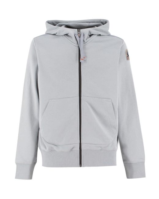 Parajumpers Gray Hoodie for men