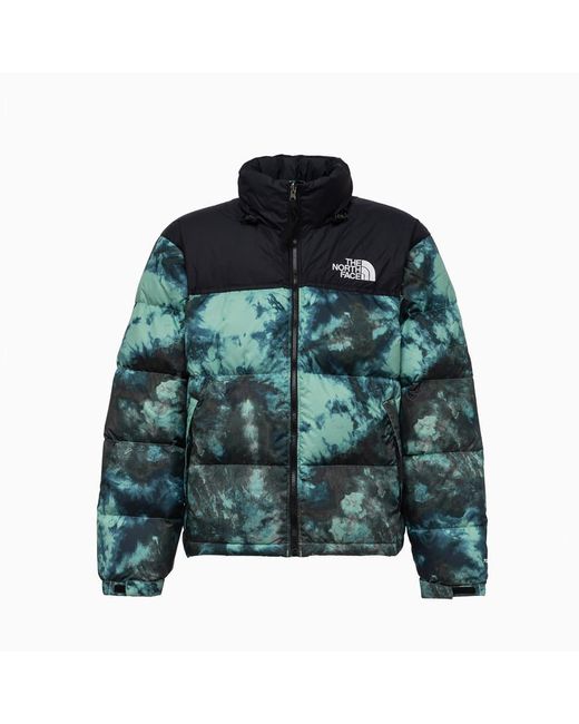 The North Face 1996 Retro Nuptse Printed Puffer Jacket in Green for Men ...