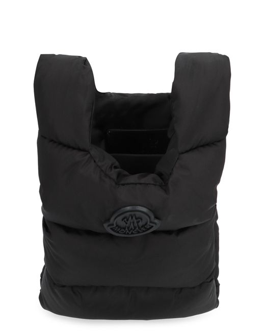 Moncler Black Legere Nylon Messenger Bag