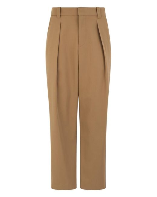 A.P.C. Natural Trousers, Cotton Blend for men