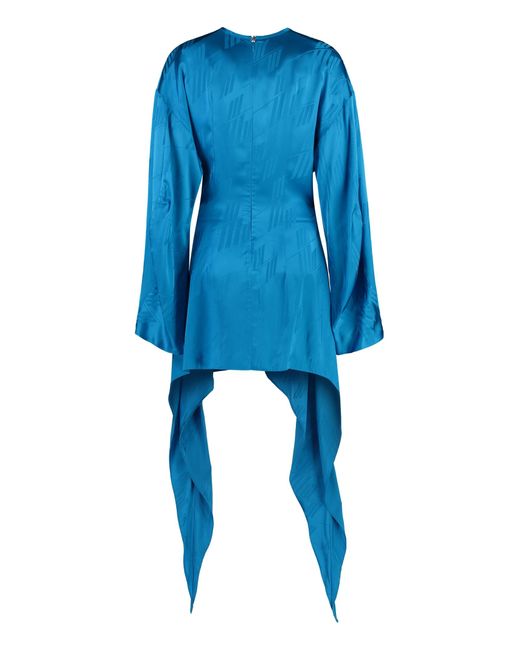 The Attico Blue ''louie'' Dress