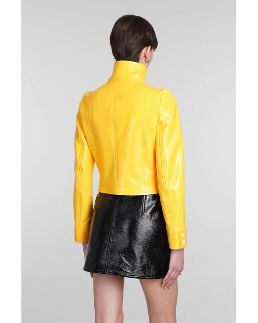 Courreges Yellow Casual Jacket