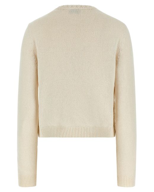 Moncler Natural Padded Cardigan