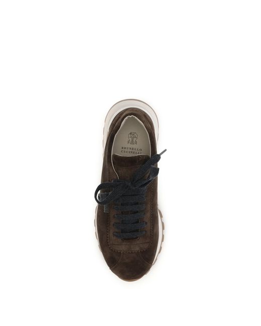 Brunello Cucinelli White Runner Sneakers
