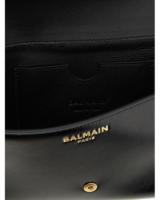 Balmain Black 'Shuffle' Wallet Chain