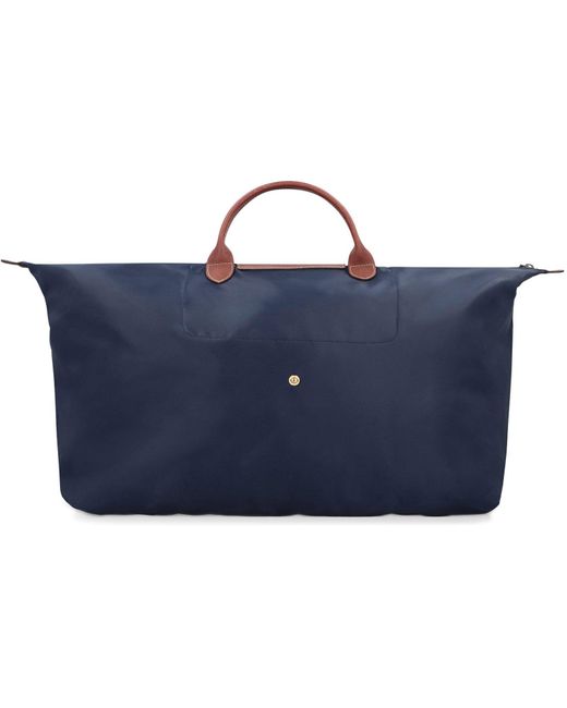 Longchamp Blue Le Pliage Xl Travel Bag
