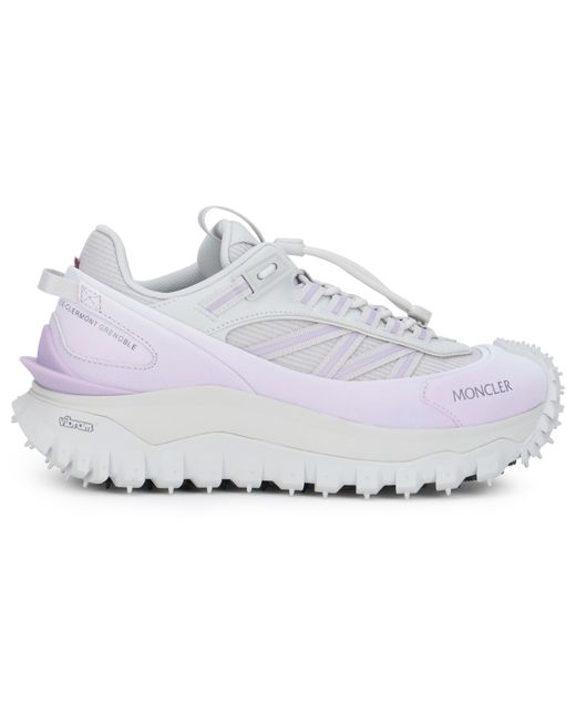Moncler White Sneakers Trailgrip Gtx Polyamide Trainers