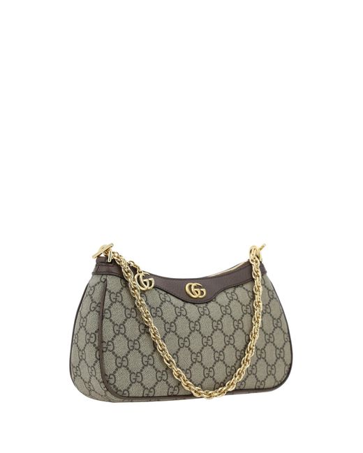 Gucci Gray Ophidia Shoulder Bag